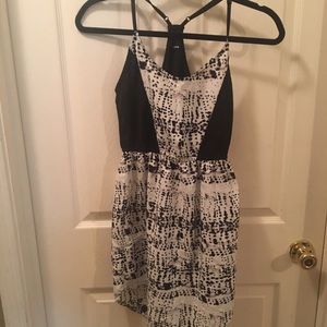 Hurley Black and White Dress